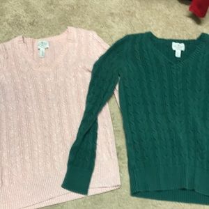 St. John’s Bay sweaters